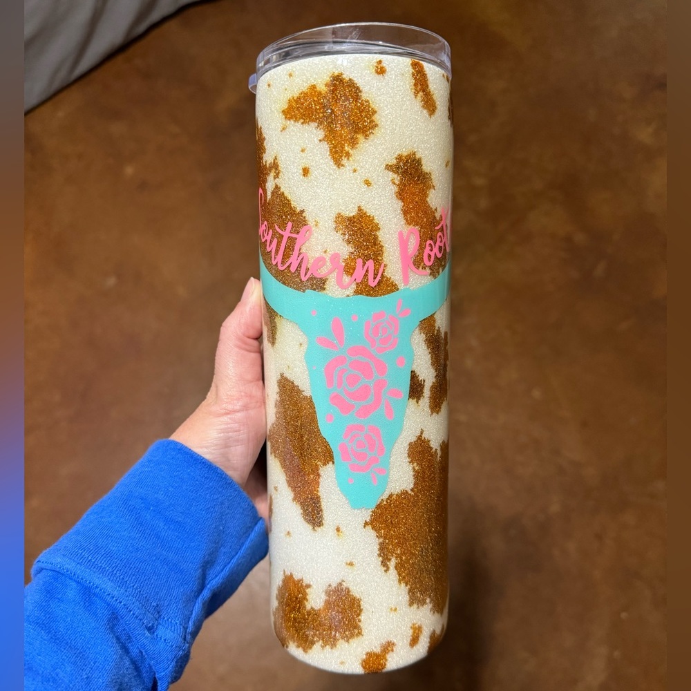 Custom Cow Tumbler